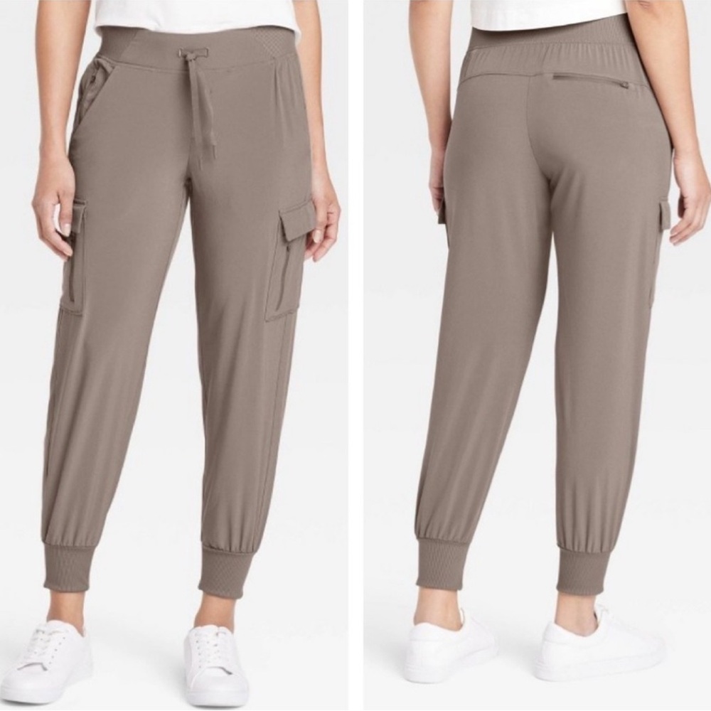 All in Motion Taupe Track Pants